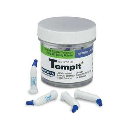 Centrix 310060 Tempit Moisture Activated Temporary Filling & Sealing Material 0.35gm 30/Pk EXP Feb 2023 Centrix 310060 Tempit Moisture Activated Temporary Filling & Sealing Material 0.35gm 30/Pk EXP Feb 2023